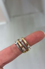 Charlotte Gold Yüzük