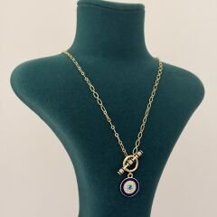 Zincirli Nazar Kolye