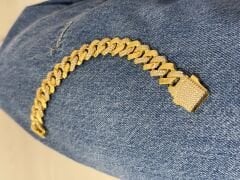 Gold  Taşlı Gurmet Bileklik