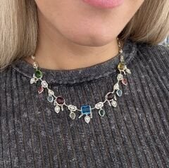 Vivien Çok Renkli Kolye