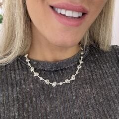 Rivella Damla Taşlı Kolye