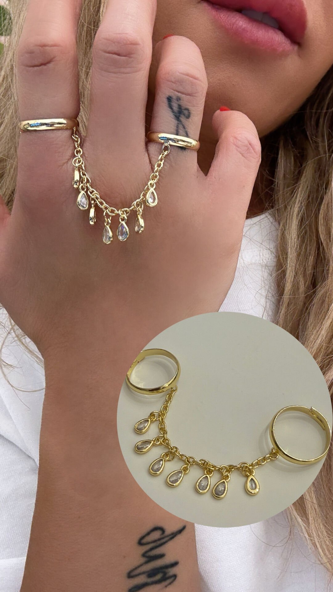 Lilis Zincirli Yüzük