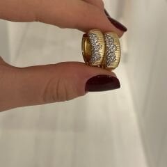 Sophia taşlı küpe