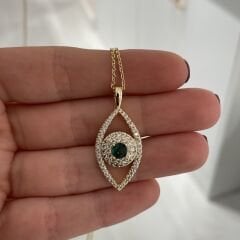 Grace taşlı kolye
