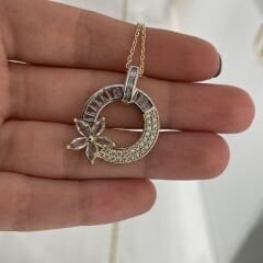 Olivia taşlı kolye