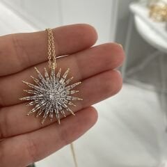 Adriana taşlı kolye