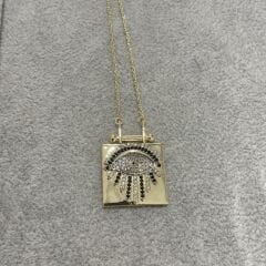 Valentina taşlı kolye