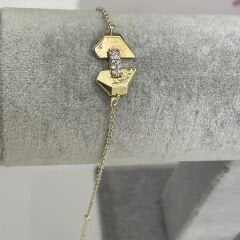 Daphne  taşlı bileklik