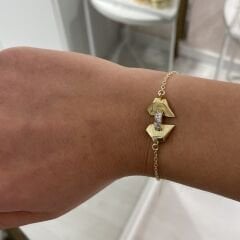 Daphne  taşlı bileklik